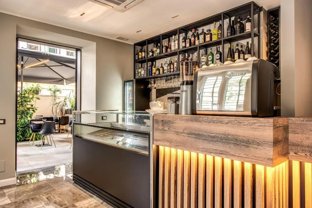 Bar, Apollo Boutique Hotel, Rome