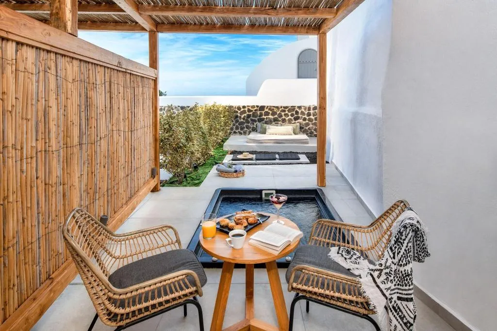 Terrace, Callia Retreat Suites, Santorini