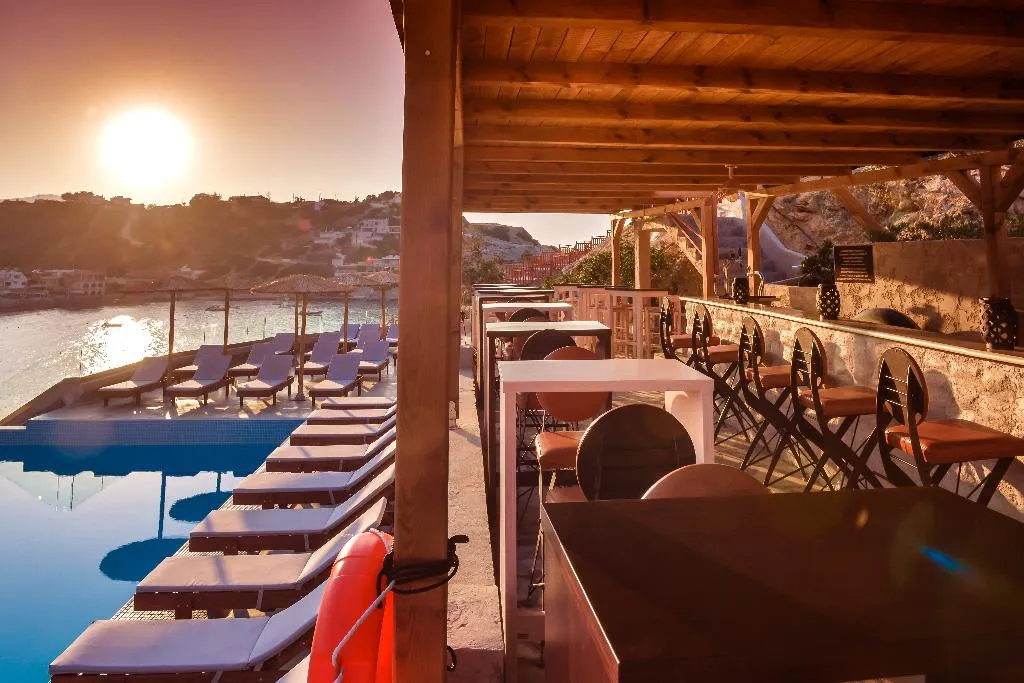Bar, Lygaria Beach Hotel, Crete