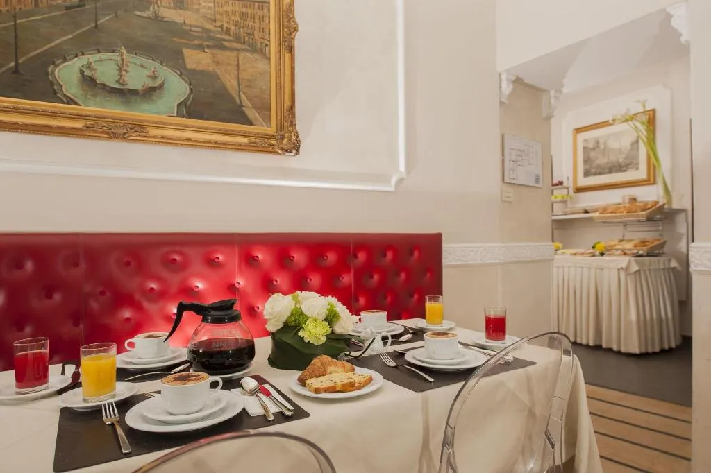 Restaurant, Hotel Navona, Rome