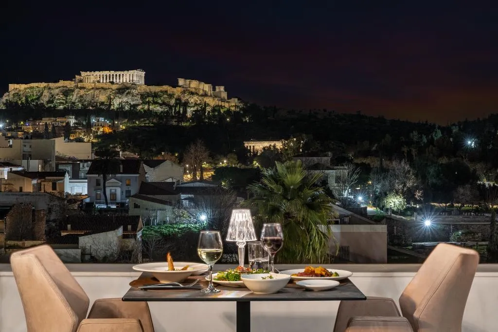 Restaurant, Athenaeum Eridanus Luxury Hotel, Athens