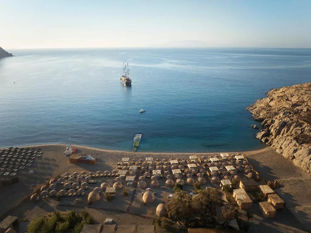 Beach, Myconian Sunrise Relais & Chateaux Hotel, Mykonos