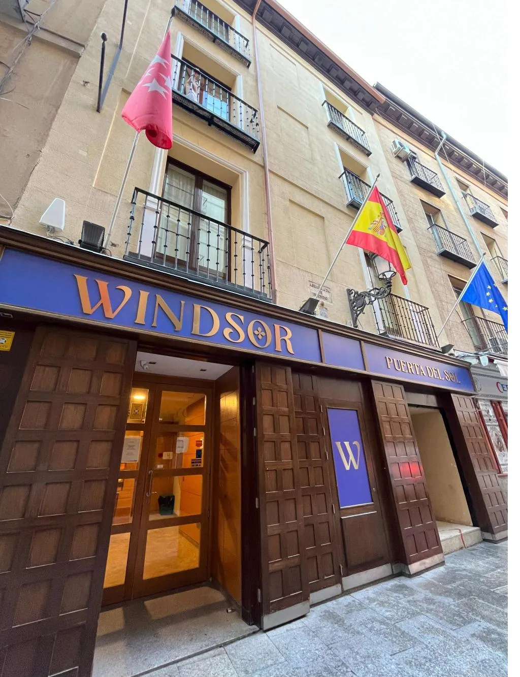 General view, Windsor Puerta del Sol, Madrid