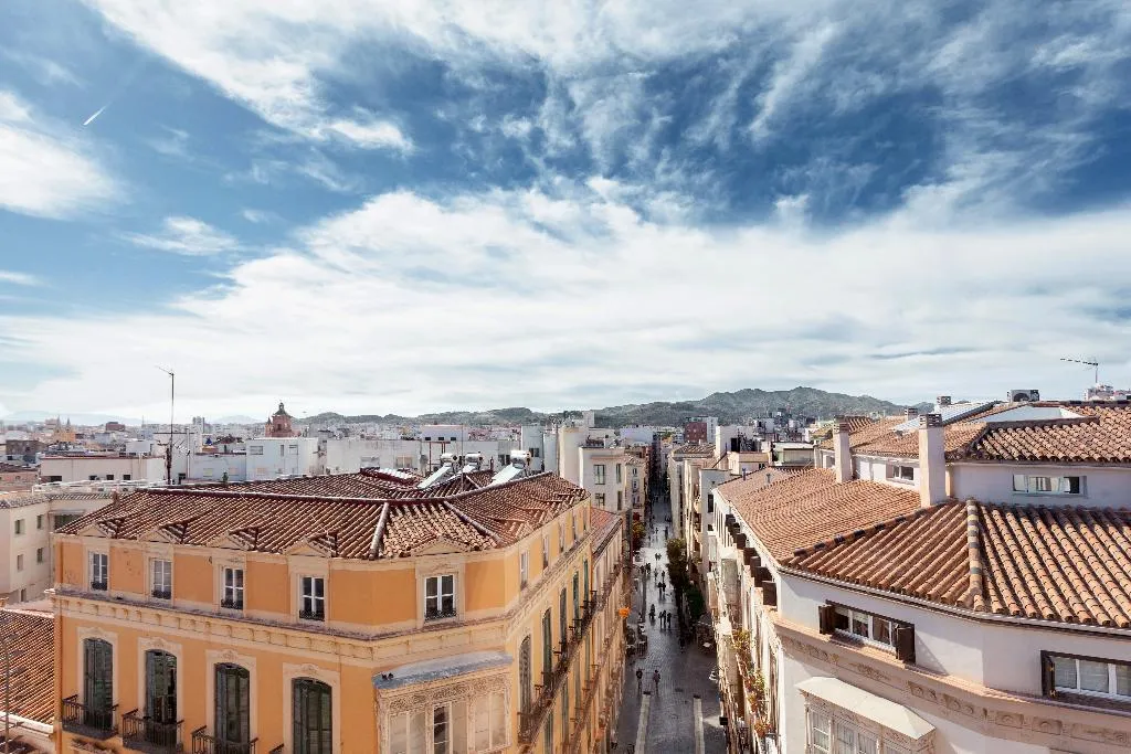Terrace, Apartamentos Malaga Premium Calle Granada, Costa Del Sol