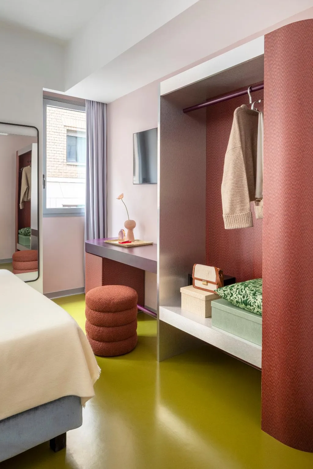 Double or Twin STANDARD Room, Moderno Hotel Roma, Rome