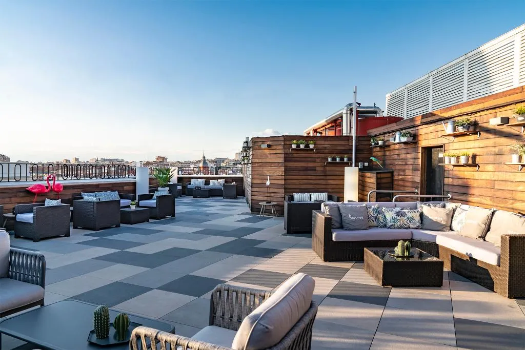 Terrace, Vincci Via 66, Madrid