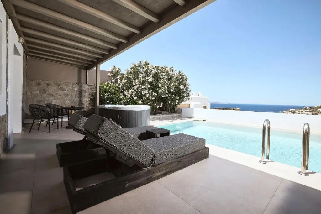 SUITE SEA VIEW HONEYMOON Room, Amazon Mykonos Resort & Spa, Mykonos