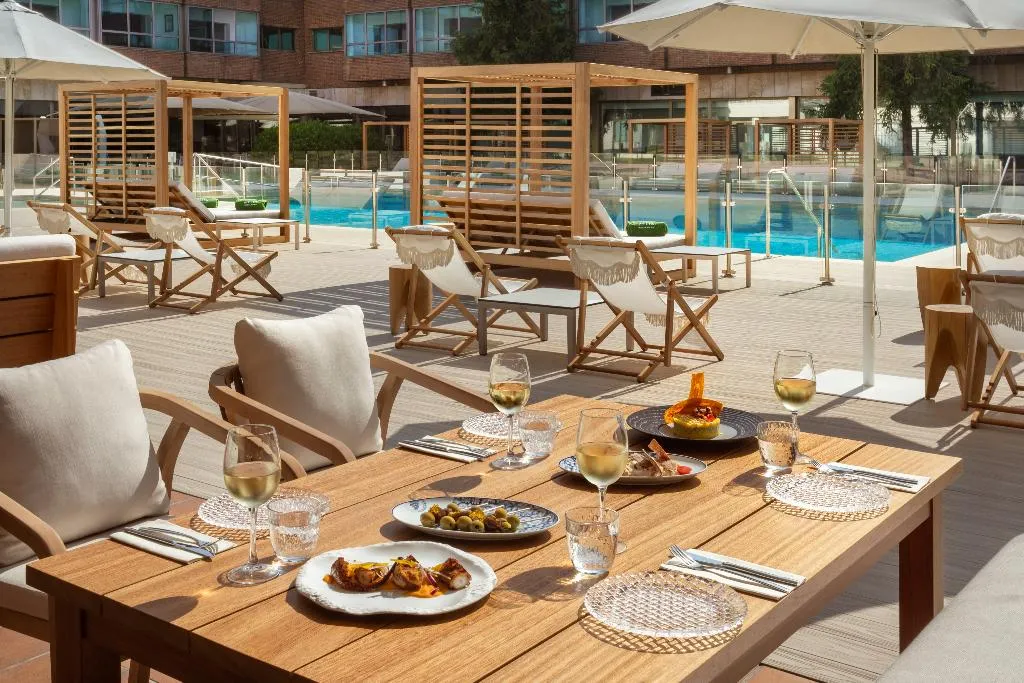 Restaurant, Melia Barajas, Madrid