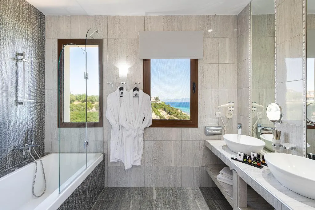 JUNIOR SUITE DELUXE SEA VIEW Room, Blue Bay Halkidiki - Adults Only, Halkidiki