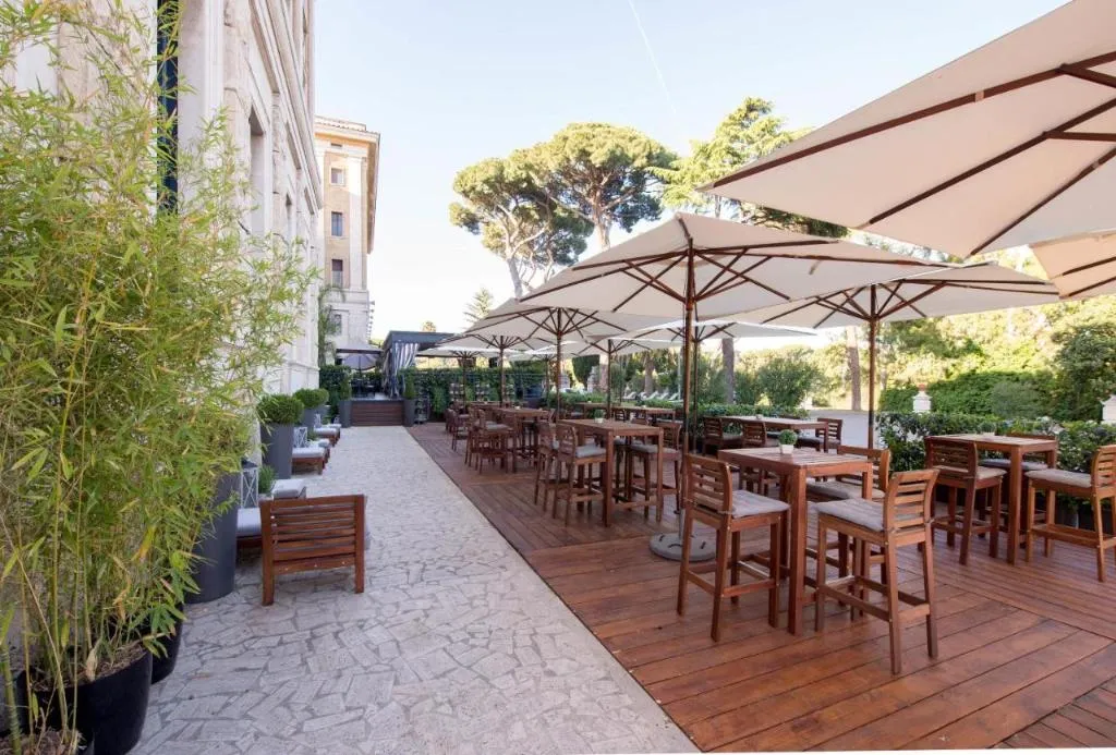 Terrace, Th Roma - Carpegna Palace, Rome