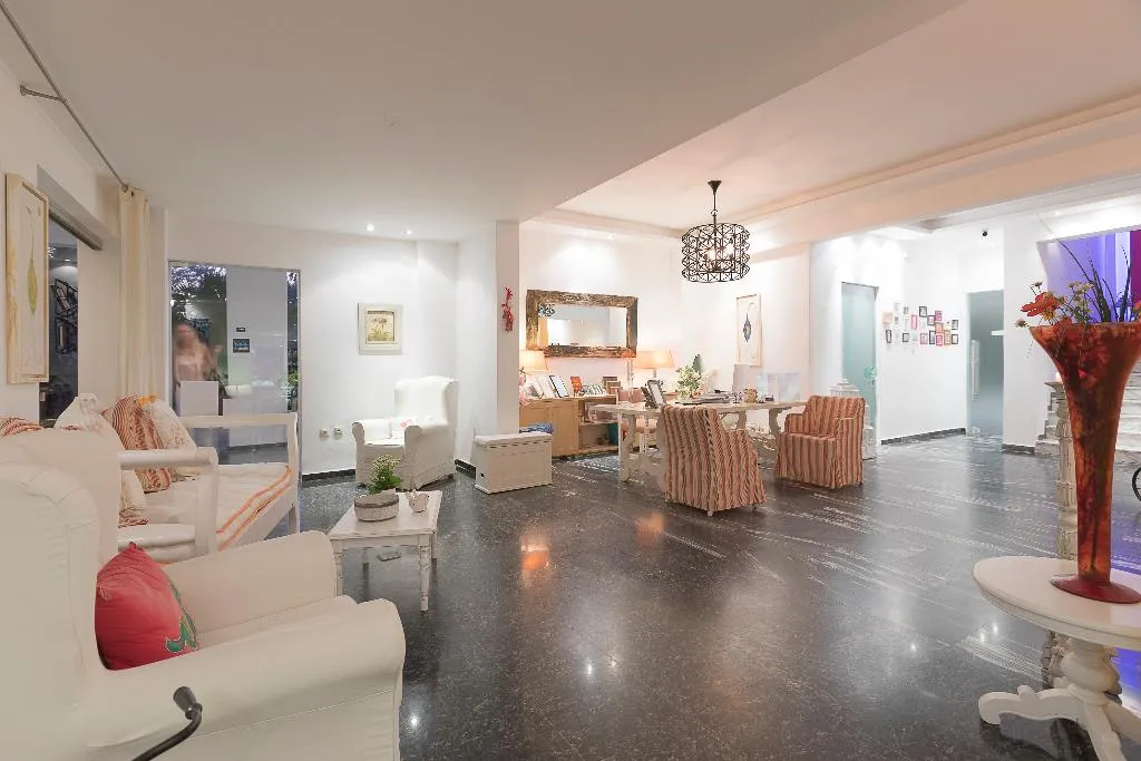 Lobby, Mandraki Village, Skiathos