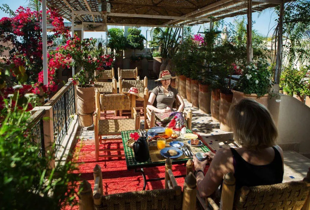 Terrace, Riad Dar Justo Hotel Boutique & Spa, Marrakech