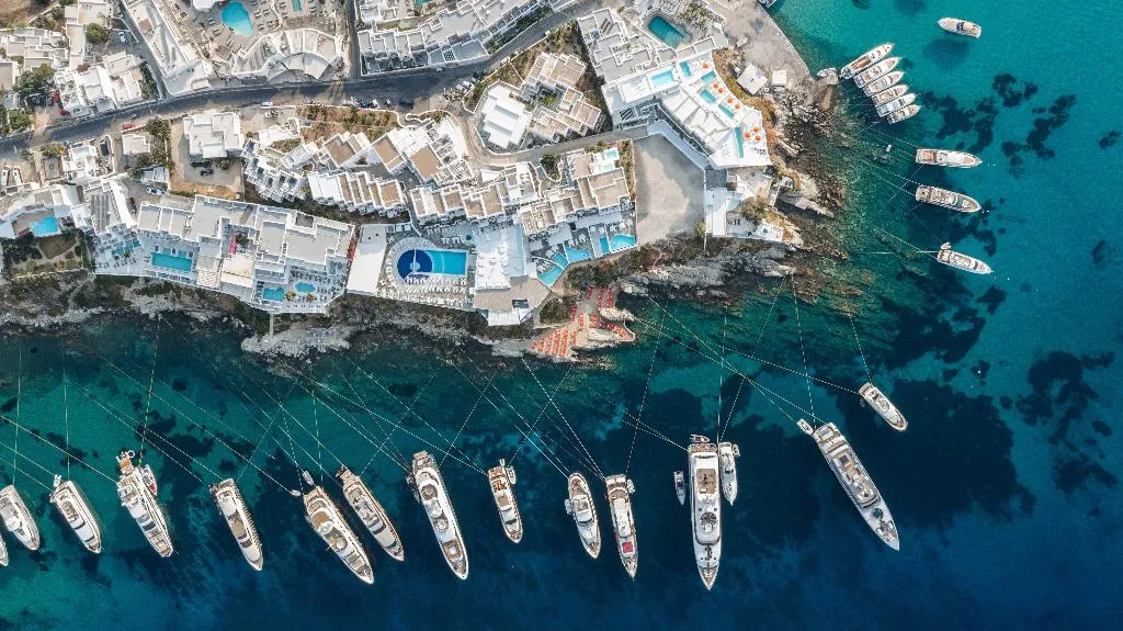 General view, Petasos Beach Resort & Spa, Mykonos