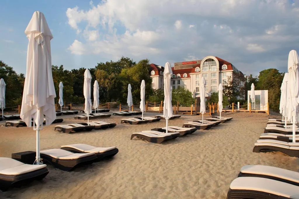 Beach, Sheraton Sopot, Gdansk