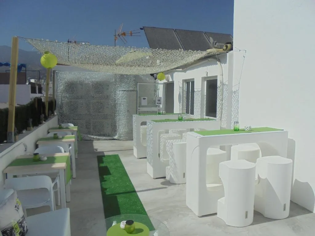 Terrace, Hostal Tak, Costa Del Sol