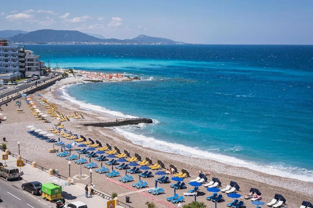 Beach, Bellevue Suites, Rhodes