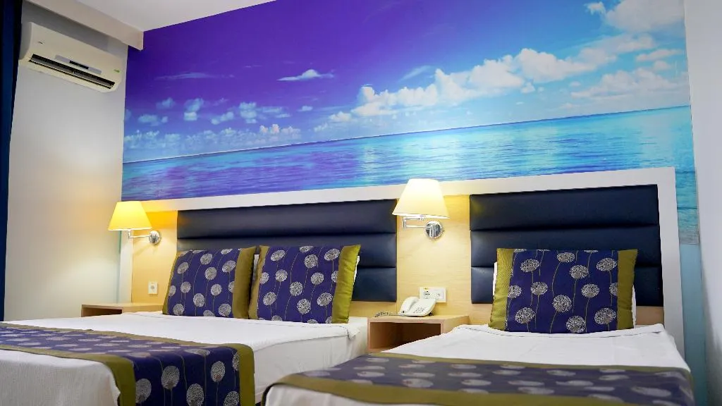 DOUBLE SINGLE USE SEA VIEW Room, Club Aqua Plaza, Antalya