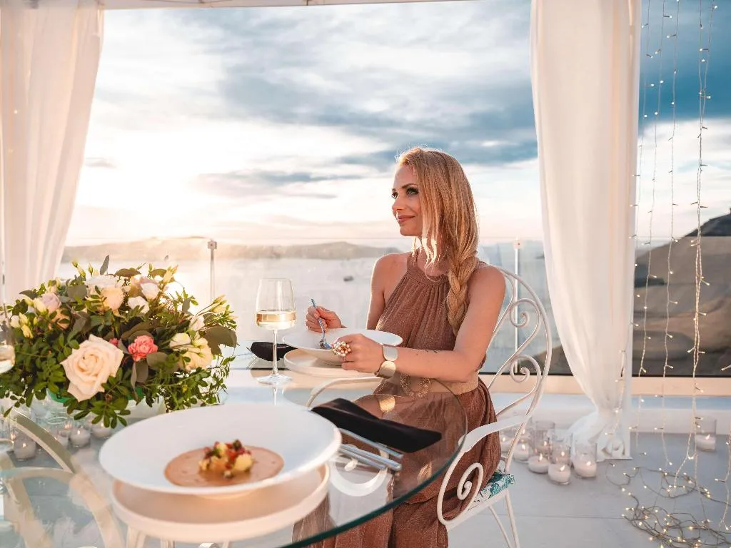 Restaurant, Athina Luxury Suites, Santorini
