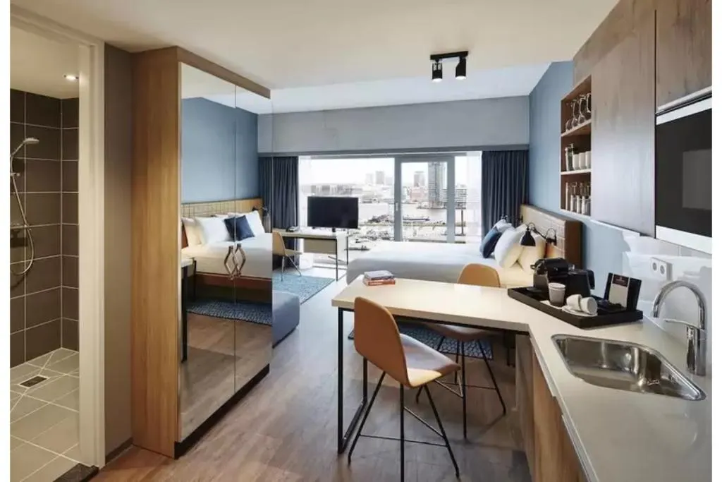 Room, Residence Inn Amsterdam Houthavens, Amsterdam