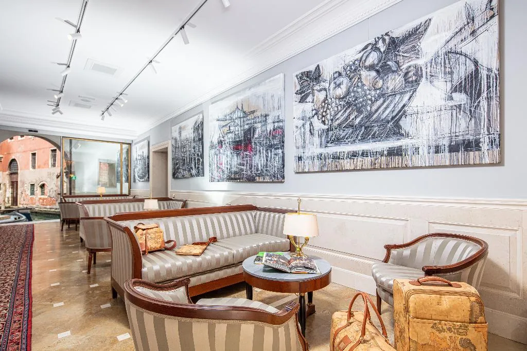 Lobby, All'Angelo Art Hotel, Venice