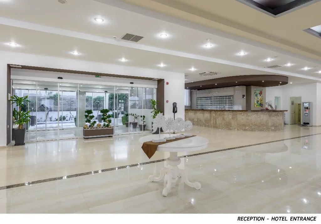Lobby, Olympos Beach, Rhodes