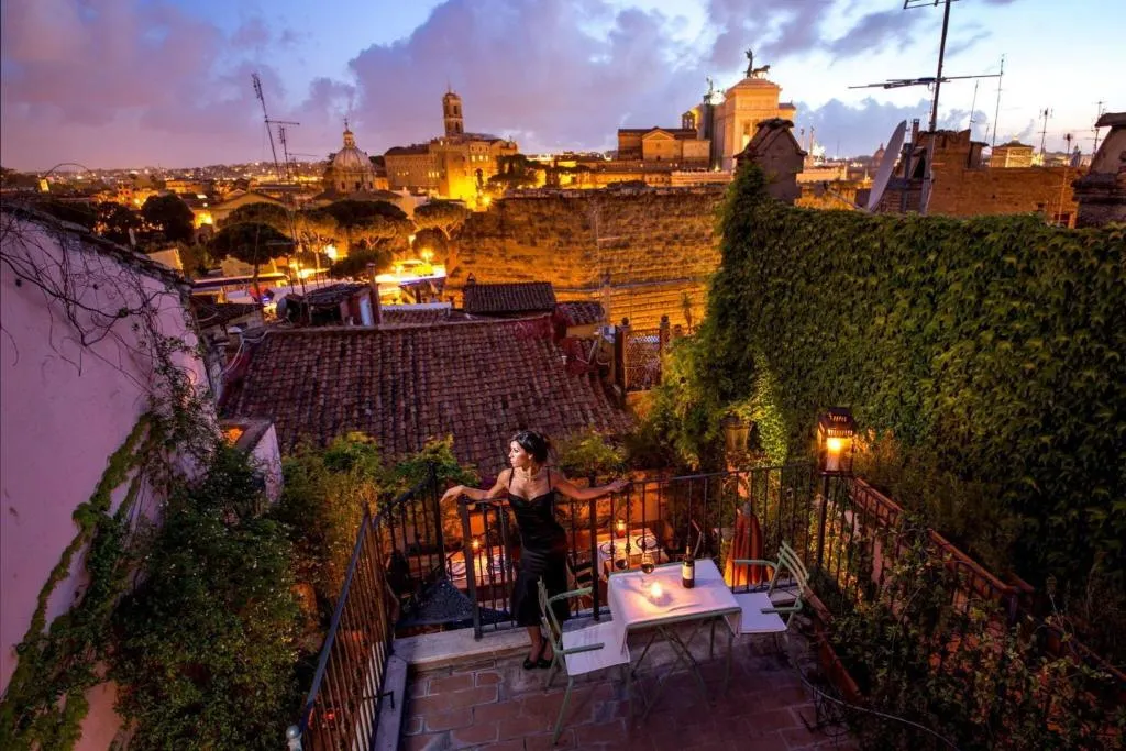 Terrace, The Inn At The Roman Forum, Rome