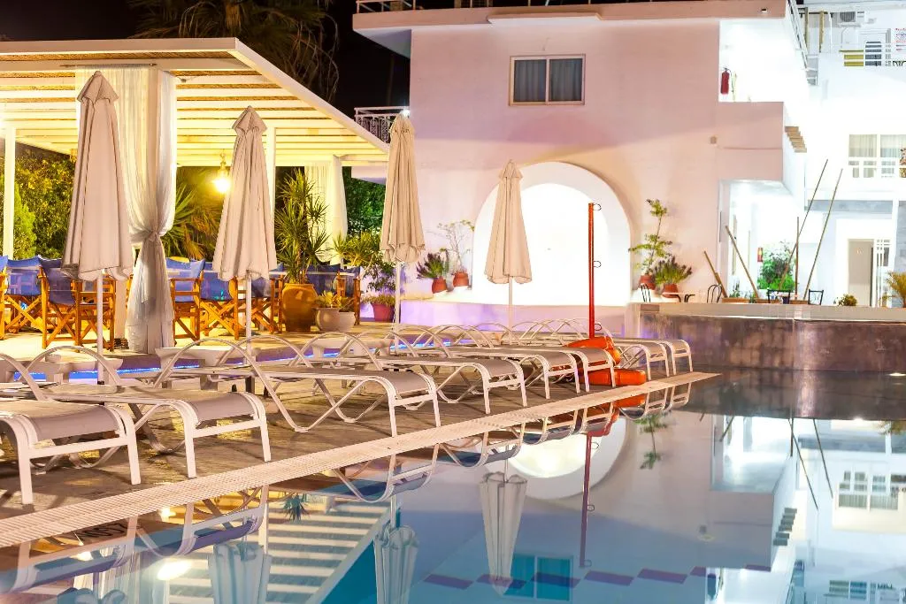 Pool, Tinas Plus Hotel, Rhodes