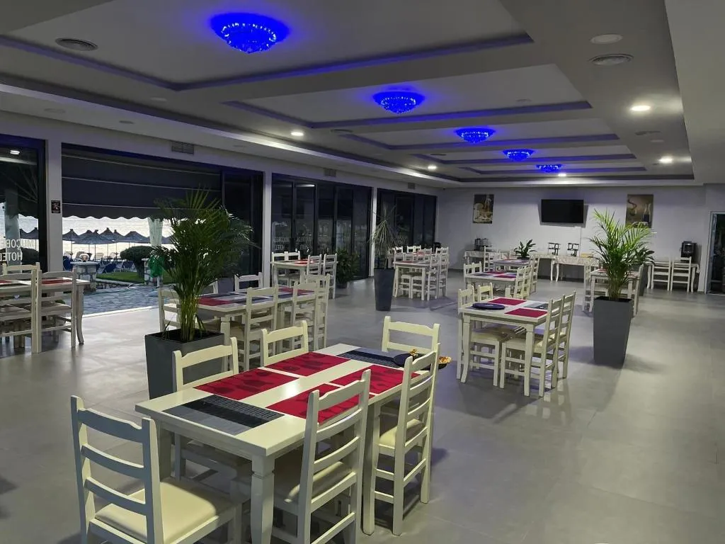 Restaurant, Hotel Mucobega, Southern Albania