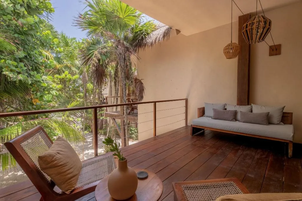 SUITE GARDEN VIEW KING BED Room, La Zebra Tulum, a Small Luxury Hotel, Cancun Area