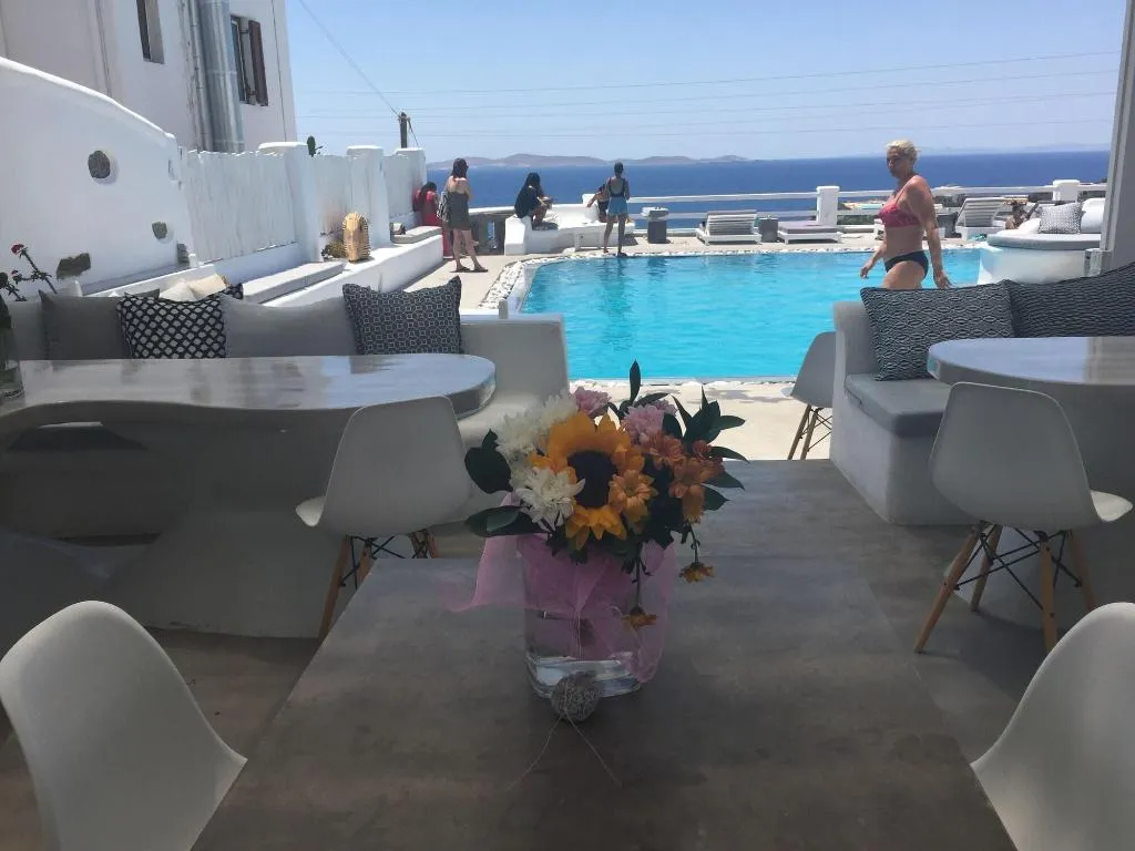 Restaurant, Flaskos Suites, Mykonos