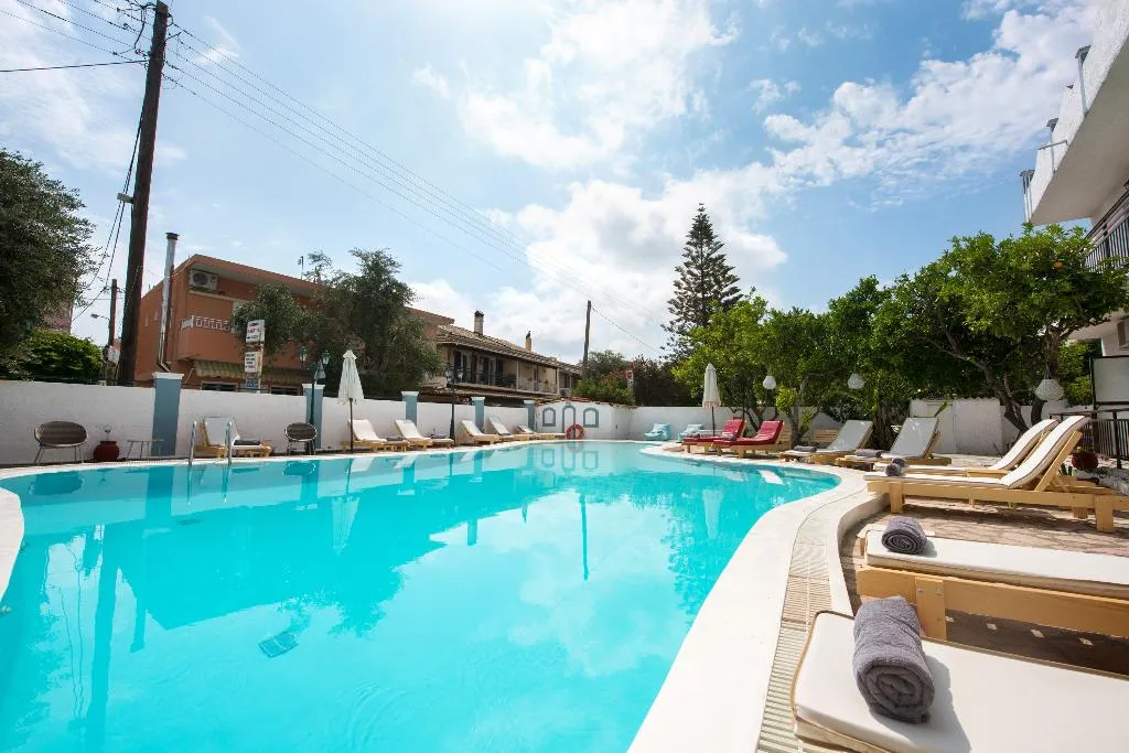 Pool, Aquarius Beach Hotel, Corfu