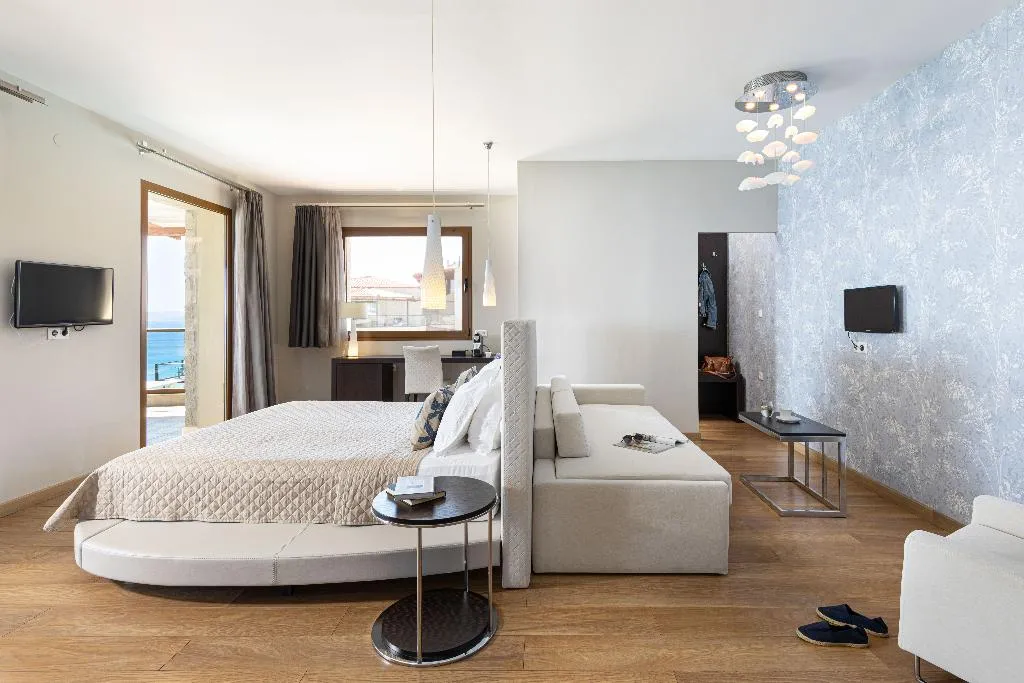 JUNIOR SUITE DELUXE SEA VIEW Room, Blue Bay Halkidiki - Adults Only, Halkidiki