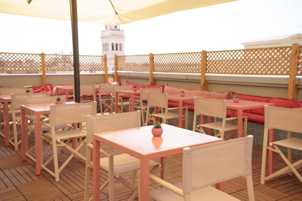 Terrace, Moderno Hotel Roma, Rome