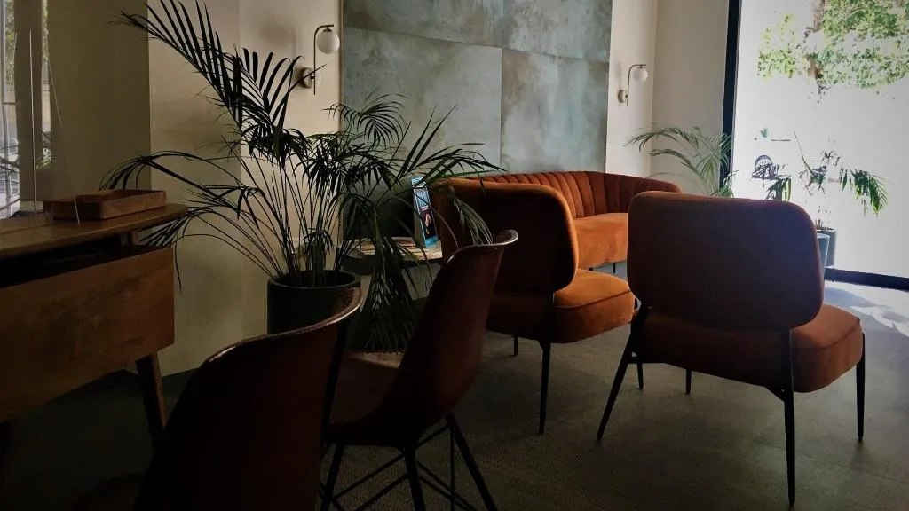 Lobby, B&B Mare de Deu Jardines del Turia, Valencia