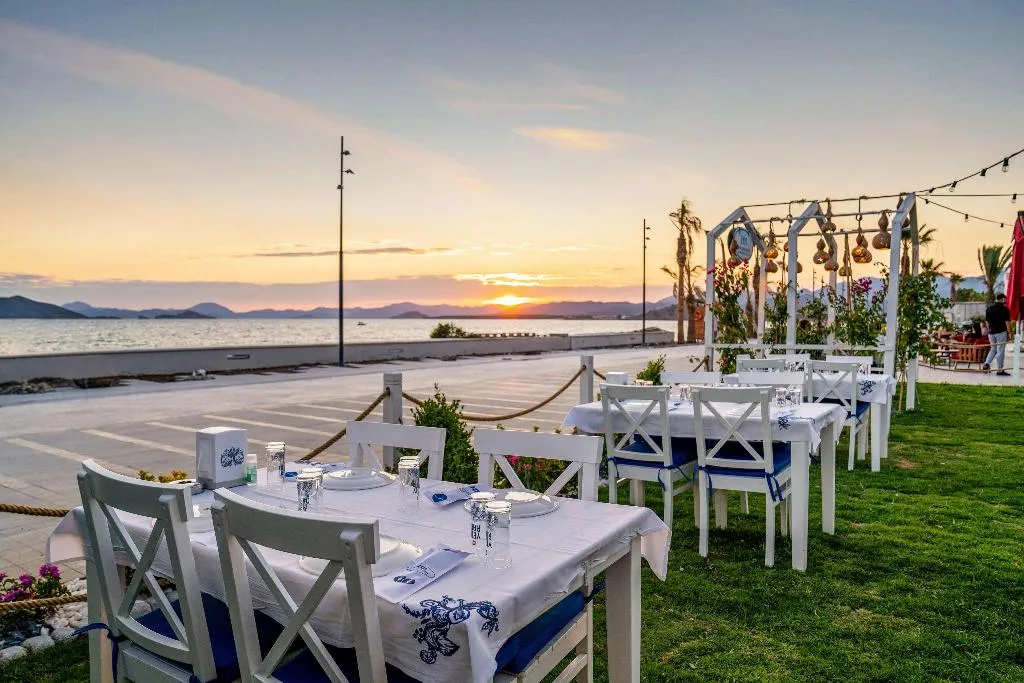 Restaurant, Uras Beach Hotel, Dalaman