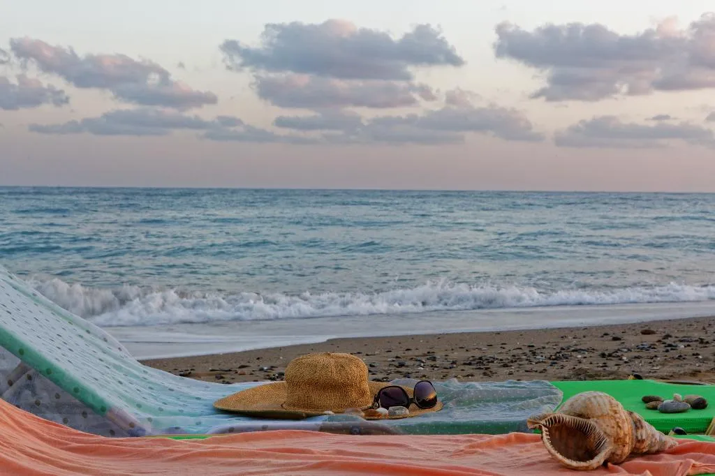 Beach, Rethymno Village, Crete