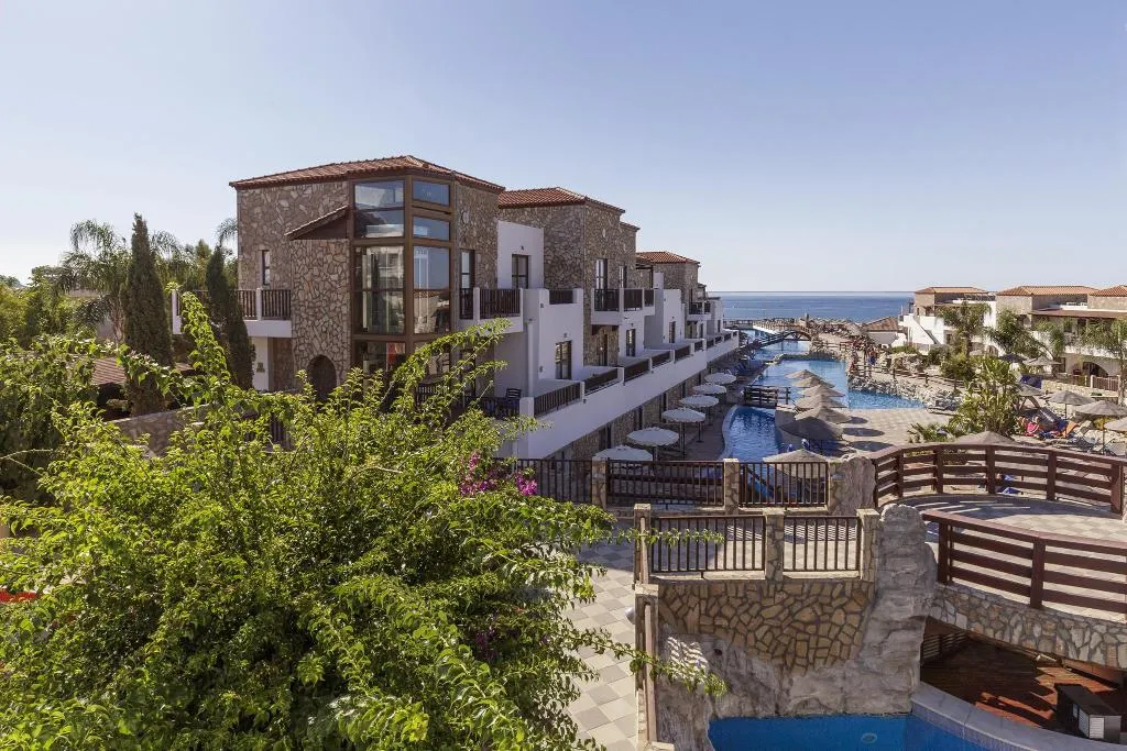 General view, Costa Lindia Beach, Rhodes