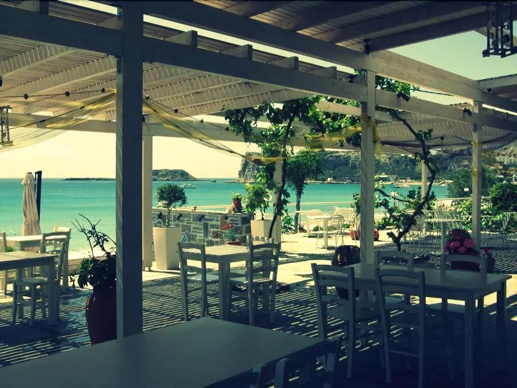 Restaurant, Delfini Beach Hotel, Rhodes