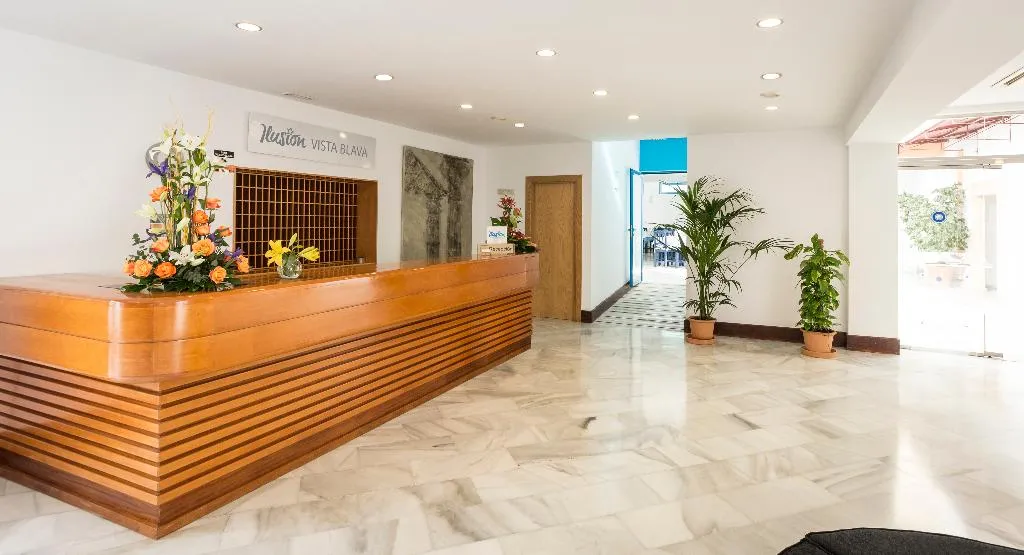 Lobby, Hotel Ilusion Vista Blava, Majorca
