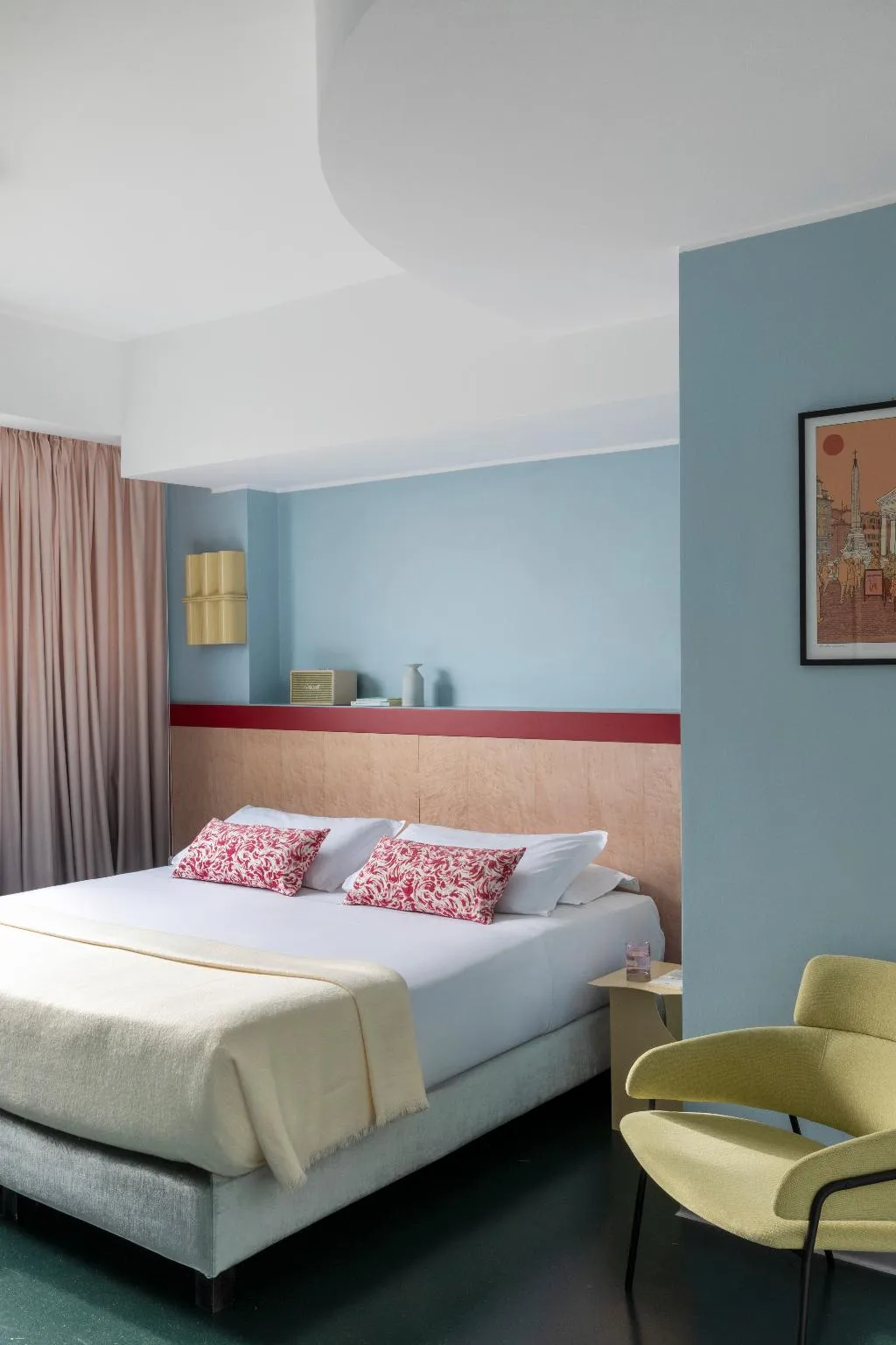 DOUBLE DELUXE WITH BALCONY Room, Moderno Hotel Roma, Rome