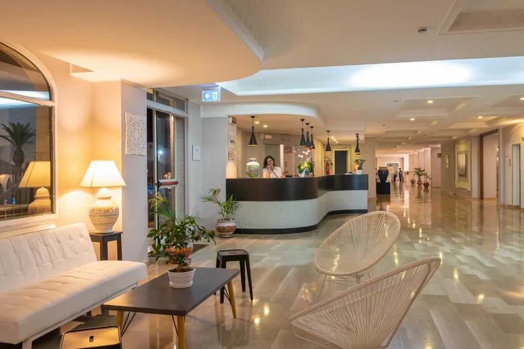 Lobby, Hopps Hotel, Palermo