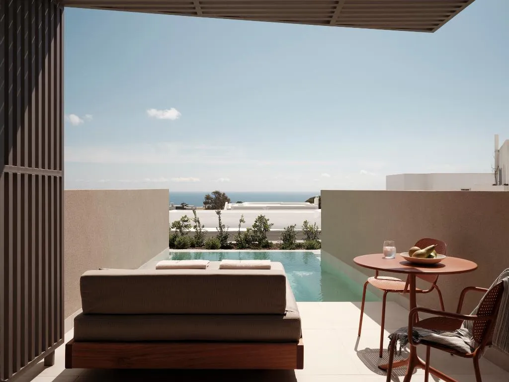 TRIPLE PREMIER Room, Enarma Suites & Spa Wellness Retreat, Santorini