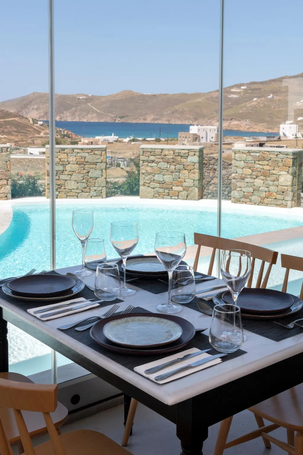 Restaurant, Ftelia Bay Boutique Hotel, Mykonos