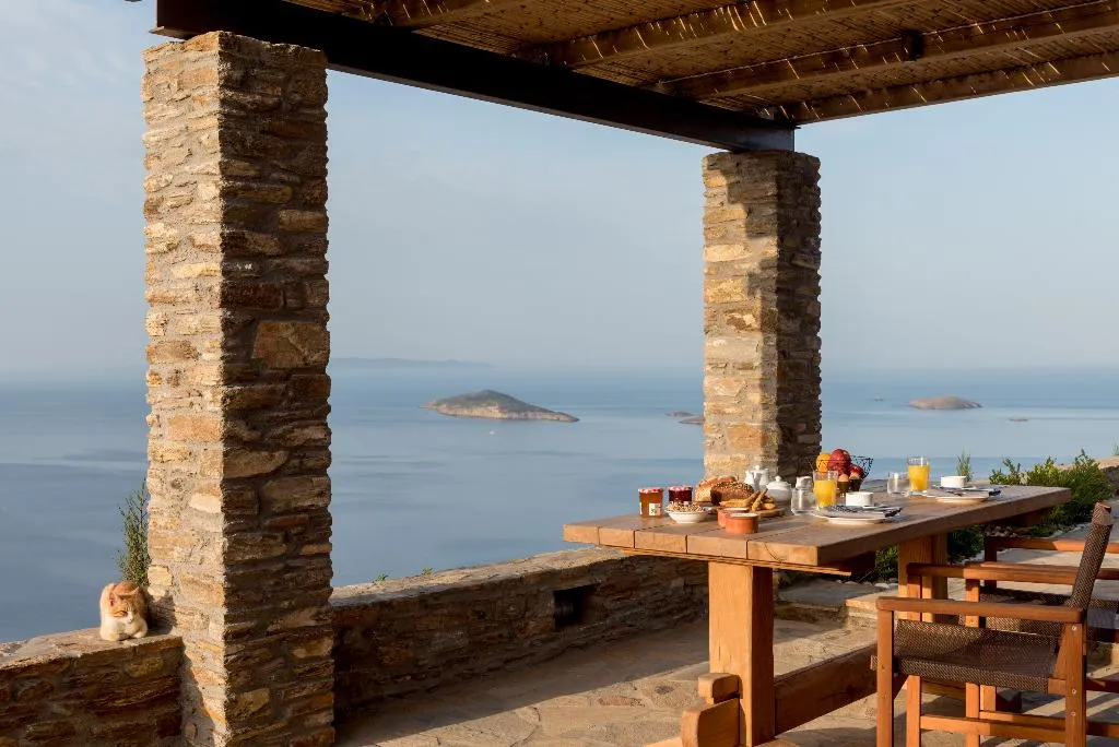 VILLA GRAND Room, Andross Tessera, Corfu