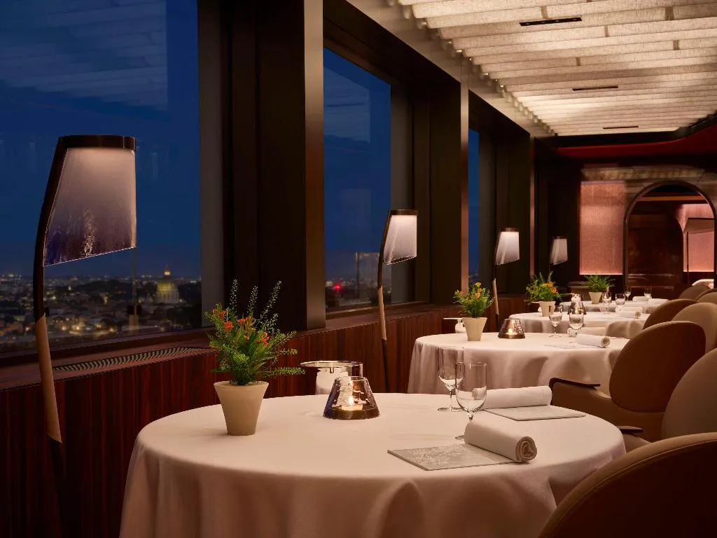 Restaurant, Rome Cavalieri, A Waldorf Astoria Hotel, Rome