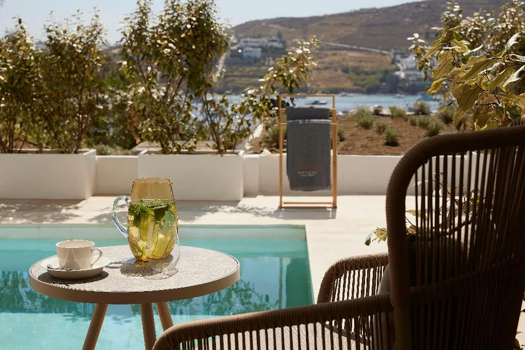 DOUBLE WITH PRIVATE POOL Room, Once In Mykonos Luxury Resort, Mykonos