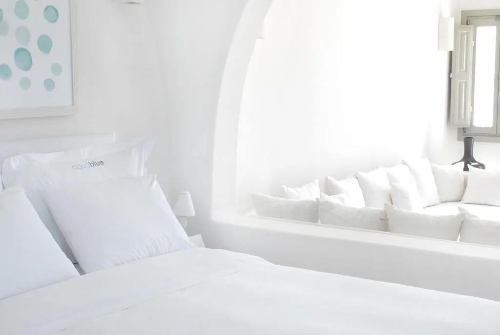DOUBLE SEA VIEW Room, Aqua Blue Beach Hotel, Santorini