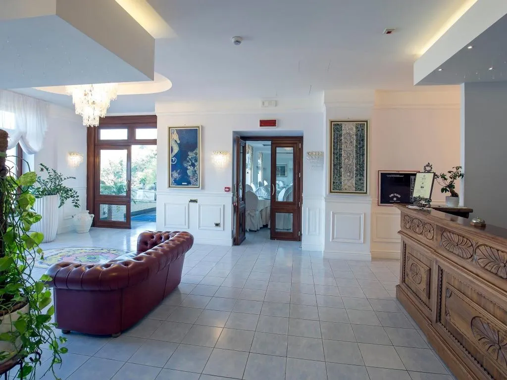 Lobby, La Panoramica Hotel, Naples
