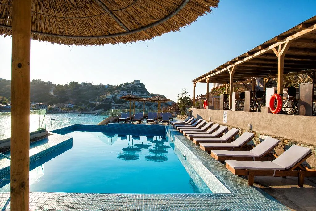 Pool, Lygaria Beach Hotel, Crete