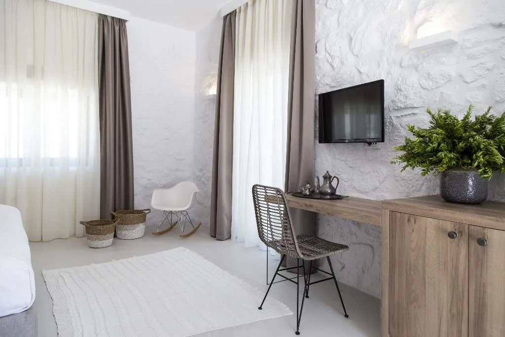 JUNIOR SUITE SEA VIEW Room, Ftelia Bay Boutique Hotel, Mykonos